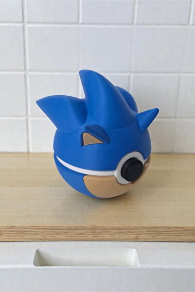 GiginGo Sonic Poke Topu 6 cm Figürü - Pokemon Sonic Karakteri Pokeball