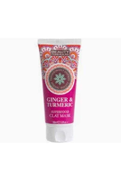 BEAUTY FORMULAS Ginger and Turmeric clay mask 100ml