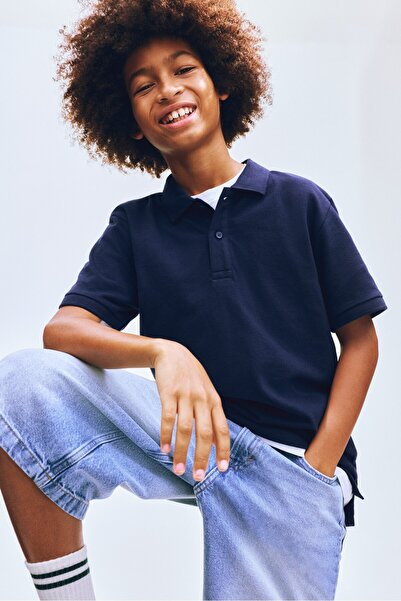 H&M Pamuklu Pike Polo Tişört
