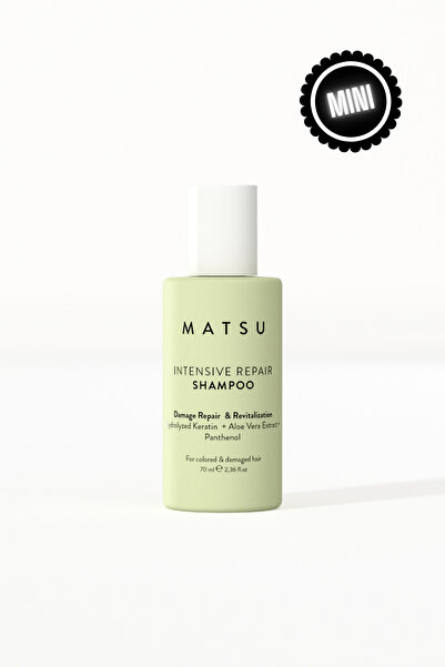 MATSU Intensive Repair Onarıcı Şampuan 70 ml | Boyalı & Yıpranmış Saçlar