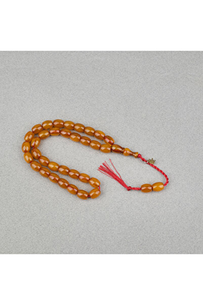 LapisDo Omari Sıkma Kehribar Fıçı croială Oturtma Imameli Sistemli 9x11mm Tesbih