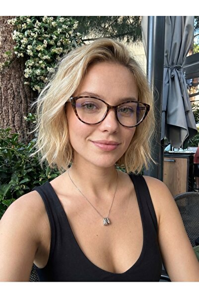 funeyes نظارات ديانا ليوبارد كات آي ذات إطار نحيف وخفيف الوزن ومضادة للضوء ال...