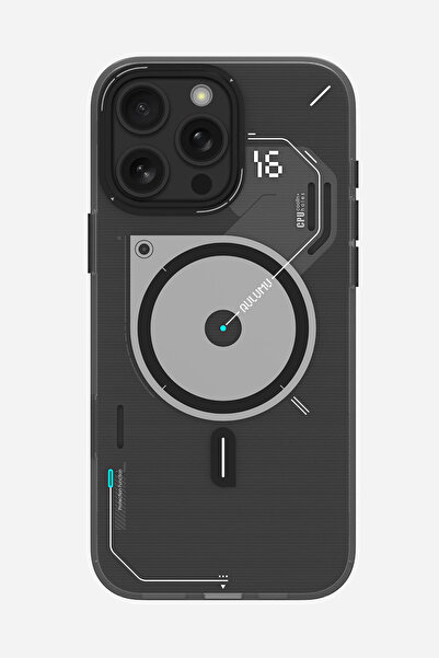 Aulumu حافظة A16 Frosted متوافقة مع iPhone 16 Pro Max وتفتت الضوء في الظلام م...