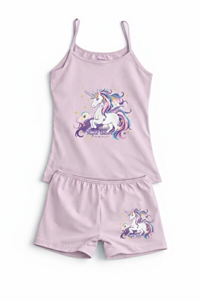 GÜL Baby Girls' Underwear T-Shirt and Boxer (Set of 2)