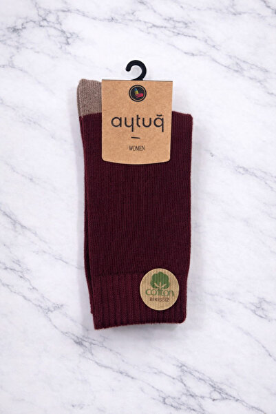 Aytuğ Women's Cotton Double Layer Women's Socks