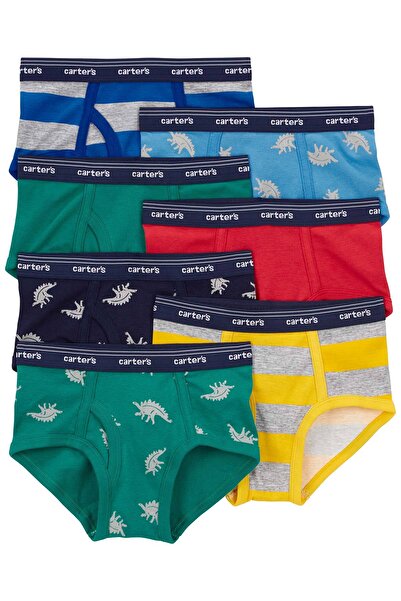 Carter's Small boy's 7-piece underwear set 2 years-5 years multicolor