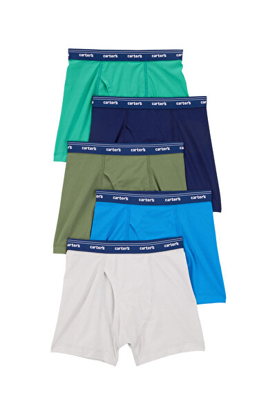Carter's Small boy's 5-piece boxer set 2 years-5 years multicolor
