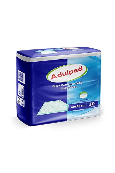 ADULT Adulped 60 x 90 cm Yatak Koruyucu Örtü 30 Adet