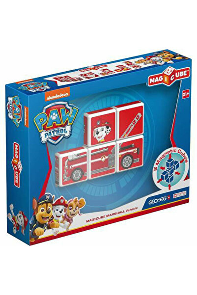 GEOMAG Magicube 5 piese Patrula Cățelușilor Pompier Marshall