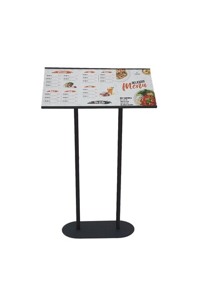 Rekboard Restoran Önü Metal Menü Panosu 3xA4