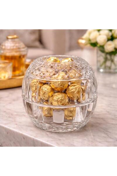 Generic Luxury Crystal Box for Nuts and Sweets