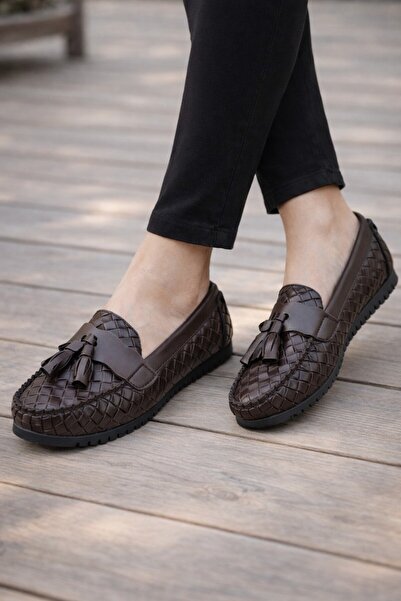 Moda Frato K-218 Удобни дамски балетни пантофки с ресни на подметката Стилни ...