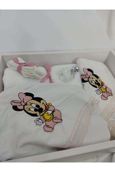 Handmade Trusou botez Minnie bebe