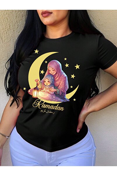Velostra Women's Ramadan Printed Comfortable Daily Use Oversize Combed Cotton...