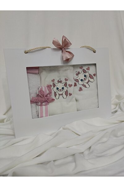 Handmade Trusou botez fetița pisica marie