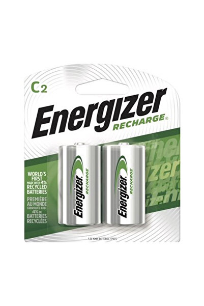 Energizer بطارية قابلة لإعادة الشحن من نوع C2، طراز NH35C، عبوة من قطعتين