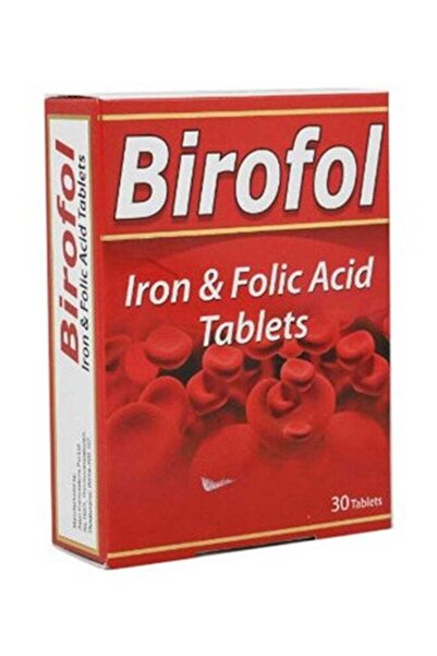 birofol Iron and Folic Acid 30 Tablets