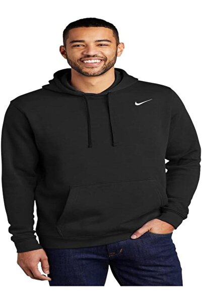 Nike CJ1611-010 Kapüşonlu Sweatshirt Basic