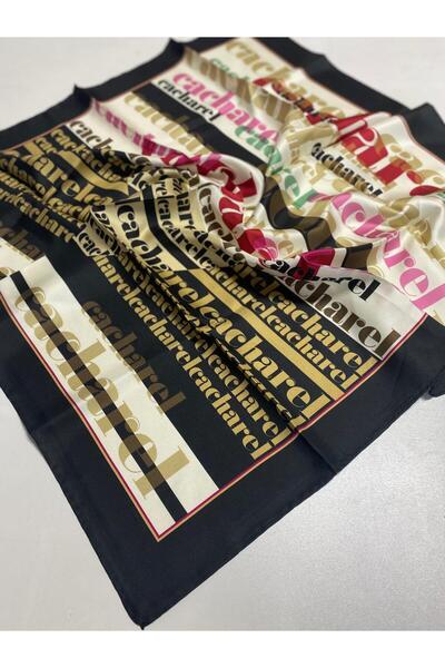 Cacharel Eșarfă de mătase Tivil 4214701 - 311 Model mixt negru