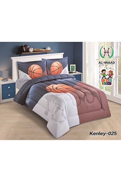 ALMIAAD 4-piece children's microfiber bed sheet set with digital prints for y...