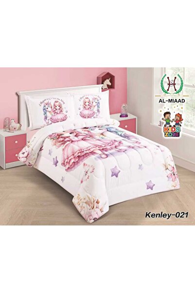 ALMIAAD 4-piece children's microfiber bed sheet set with digital prints for y...
