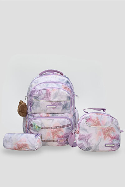 Catwins Set de 3 piese pentru școală primară pentru fete - Geantă de școală ș...