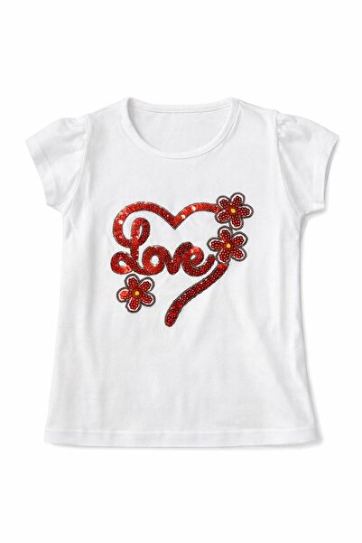 Kuraff Giyim Stylish T-Shirt with Special Design for Our Mini Girls