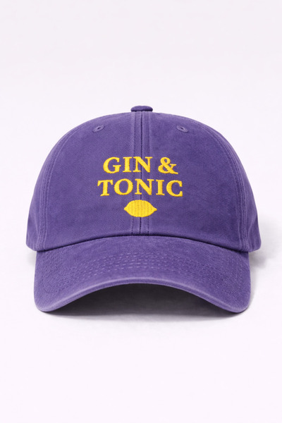 Tresore ''Gin Tonic'' Embroidered Washed Cap