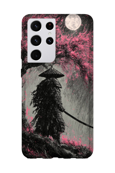 lelia حافظة هاتف شفافة متوافقة مع جالاكسي S21 الترا مطبوع |   مجموعة كاتانا ل...