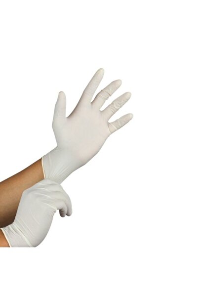 ZARYS INTERNATIONAL GROUP Set of 100, Latex Examination Gloves, Powder-Free, ...