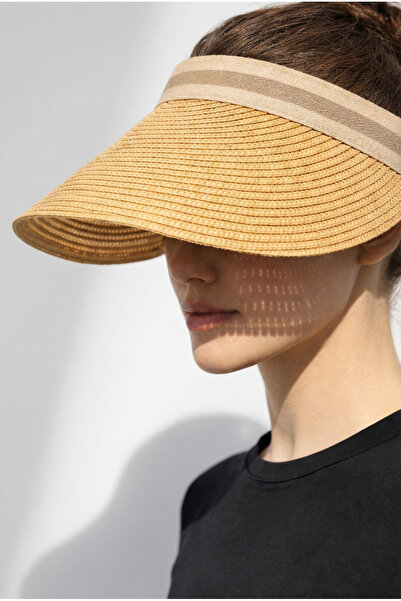 Verahed قبعة نسائية من القش للحماية من الشمس في الصيف، قبعة شاطئية للعطلات قا...