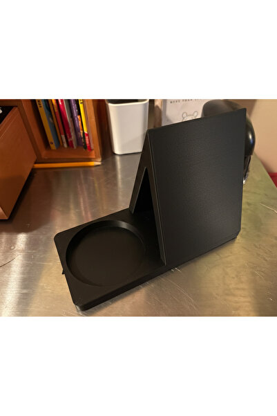 Teknovagroup Book Stand and Cup Coaster – Desktop Organizer Reading Enjoyment...