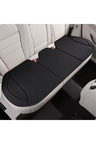 BENT OTO OTO AKSESUAR Elegant Linen Anti-Sweat Car Seat Cushion Set-Seat Protection Cover 3 Pieces