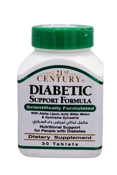 21st Century DIABETIC SUPPORT FORMULA 30 TAB