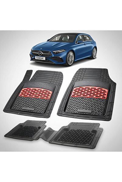 TEAMCAR Πατάκια δαπέδου συμβατά με Mercedes-Benz A-Class W177 Hatchback 2018-...