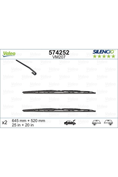 VALEO Wiper Blade 574252