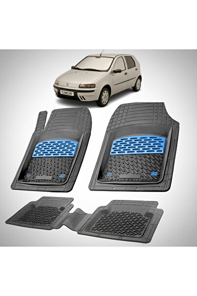 TEAMCAR Συμβατά πατάκια δαπέδου Fiat Punto II 199 1999-2010 | Μπλε