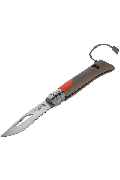 Opinel Nr. 08 Cuțit de buzunar roșu pentru exterior
