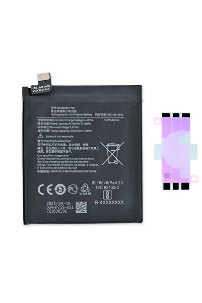 Yedcom ONE PLUS 8 PRO BLP759 Batarya Pil Telefon Batarayası Pil Bandı Beraber