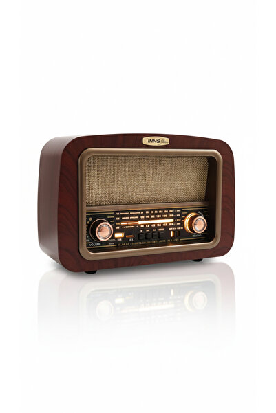 Funyday NNS NS-8855BT Ahşap Görünümlü Retro Tasarım Nostaljik Radyo ve Blueto...