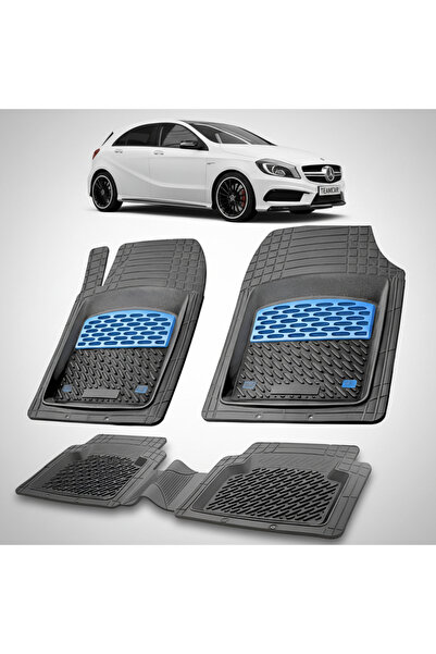 TEAMCAR Стелки за под за Mercedes-Benz A-Class W176 Hatchback 2012-2018 | Сини