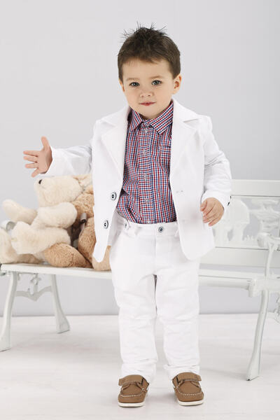 Krasnal Costum elegant casual baieti Boy Riviera Marime : 74 cm (6-10 luni)