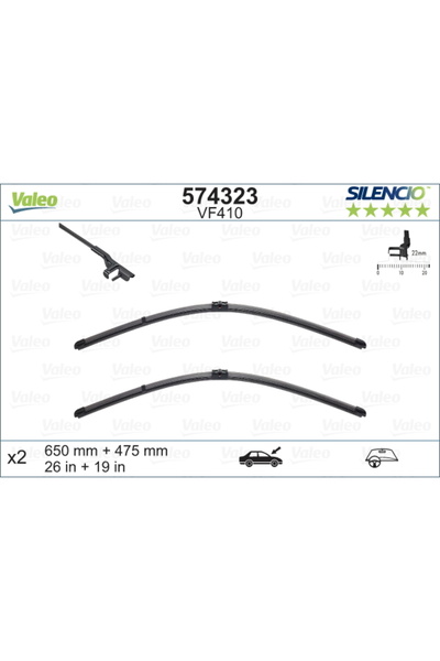 VALEO Wiper Blade 574323