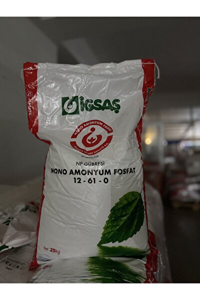 İGSAŞ MAP 12-61-0 Mono Amonyum Fosfat Çiçeklendirici NP Gübre 25 KG