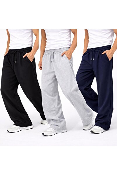 laçin life 3 Products in One Package Men's Baggy Sweatpants