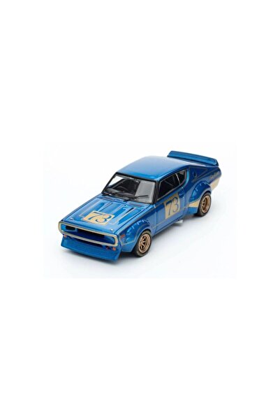 OEM Macheta auto Nissan skyline 2000 gt-r (kpgc110) Albastru 1:64 Inno64