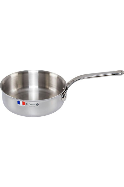 De Buyer Tocăniță de călcat Affinity din oțel inoxidabil dreaptă 20 cm