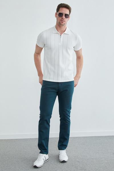 Fulla Moda Τζιν με κανονική εφαρμογή και κανονική μέση