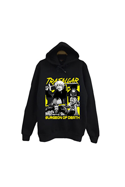 fame-stoned One Piece - Trafalgar Law - Φούτερ με κουκούλα με στάμπα anime, u...