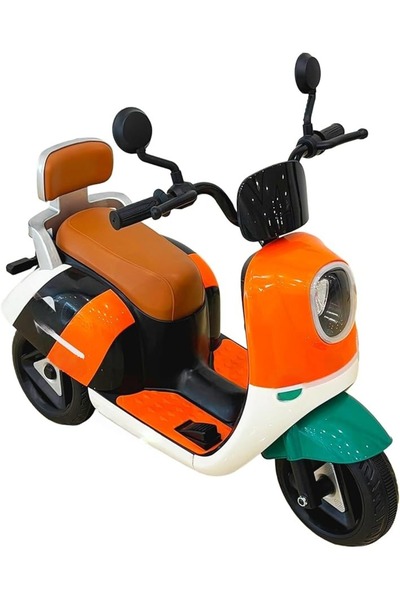 Generic 6V Kids Electric Retro Trike - Italian Style Design, Leather Seat, LE...